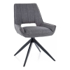 Jedálenská stolička Klarsyn, sivá