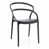 Jedálenská stolička Onbela, čierna