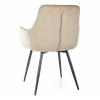 Jedálenská stolička Pomme Velvet, béžová