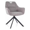 Jedálenská stolička Ruel, sivá