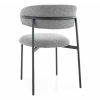 Jedálenská stolička Sally, sivá