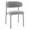 Jedálenská stolička Sally, sivá
