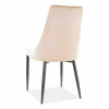 Jedálenská stolička Trix B Velvet, béžová
