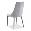 Jedálenská stolička Trix B Velvet, sivá