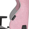 Herná stolička DXRacer GLADIATOR, látková, ružová / biela