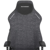 Herná stolička DXRacer TANK, látková, sivá