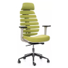 Kancelárska stolička Funky XL, zelená / sivá