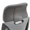 Kancelárska stolička Valdez, sivá / čierna
