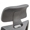 Kancelárska stolička Valdez, sivá / čierna