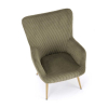 Kreslo Elijah, olivová