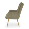 Kreslo Elijah, olivová
