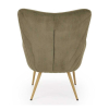 Kreslo Elijah, olivová