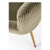 Kreslo Elijah, olivová