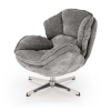 Kreslo Hefty, sivá