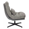 Kreslo Croft, sivá