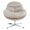 Kreslo Roxby, sivá / béžová
