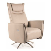 Polohovacie kreslo Carter, béžová