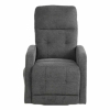 Polohovacie kreslo Lennox II, sivá