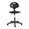 Pracovná stolička Perky PUR, čierna
