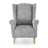 Kreslo Churchill, sivá