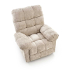 Polohovacie kreslo Baxley, béžová