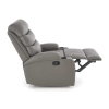 Polohovacie kreslo Culver, sivá