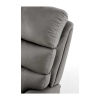 Polohovacie kreslo Culver, sivá