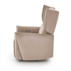 Polohovacie kreslo Malone, béžová