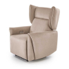 Polohovacie kreslo Malone, béžová