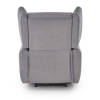 Polohovacie kreslo Malone, sivá