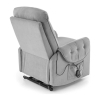 Polohovacie kreslo Sanford, sivá