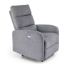 Masážne kreslo Safford, sivá