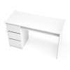 Písací stôl Canley, biela