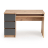 Písací stôl Canley, dub artisan / grafit