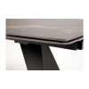 Jedálenský stôl Havelock, čierny mramor