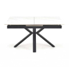 Jedálenský stôl Newark, mramor / čierna