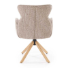 Jedálenská stolička Anika, béžová / dub