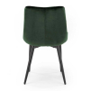 Jedálenská stolička Daphne, tmavo zelená