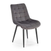 Jedálenská stolička Daphne, sivá