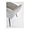Jedálenská stolička Reya, sivá