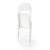 Skladacia stolička Acton, biela