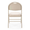 Skladacia stolička Dover, krémová / béžová