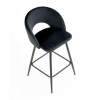 Barová stolička Barnes, čierna