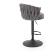 Barová stolička Noemi, sivá