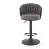 Barová stolička Noemi, sivá