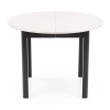 Jedálenský stôl Russell, krémová / čierna