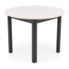 Jedálenský stôl Russell, krémová / čierna