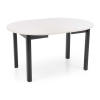 Jedálenský stôl Russell, krémová / čierna