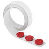 Samolepiaca magnetická páska Magnetoplan 5 m x 35 mm, biela