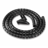 Chránič káblov Fellowes Cablezip 2 m x 2 cm, čierna